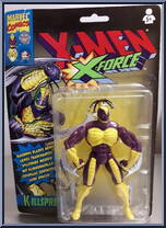 Killspree from X-Men - X-Force - Series 4 manufactured by Toy Biz [Front]