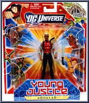 Aqualad (Red Shirt) from Young Justice - [4" Scale] manufactured by Mattel [Front]