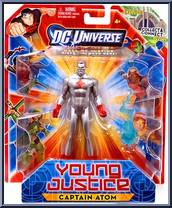 Captain Atom from Young Justice - [4" Scale] manufactured by Mattel [Front]