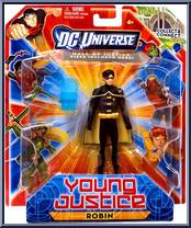 Robin from Young Justice - [4" Scale] manufactured by Mattel [Front]