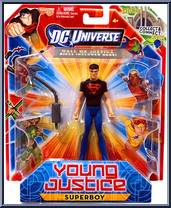Superboy from Young Justice - [4" Scale] manufactured by Mattel [Front]