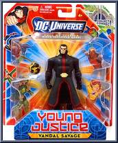 Vandal Savage from Young Justice - [4" Scale] manufactured by Mattel [Front]