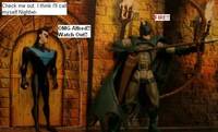 Halloween in the Batcave Comic Strip Panel #6