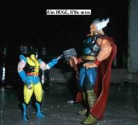 The Man with the Big Hammer Comic Strip Panel #8