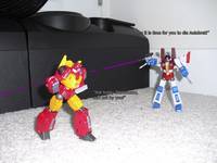 Rodimus Prime Vs Starscream Part I Comic Strip Panel #12