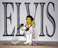 Hawaiian Elvis WOS (Simpsons) Custom Action Figure