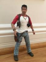 Nathan Drake (Red Baseball T-Shirt) (Uncharted) Custom Action Figure