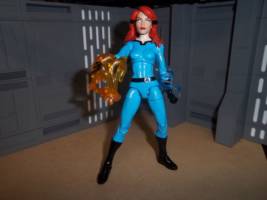 Crystal of the Inhumans, substitute member of the Fantastic Four (Marvel Legends) Custom Action Figure