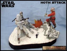 Hoth Attack (Star Wars) Custom Diorama / Playset