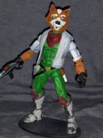 Fox McCloud (Star-Fox) (Star Fox) Custom Action Figure