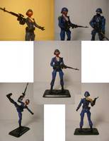 Female Cobra Trooper (G.I. Joe) Custom Action Figure