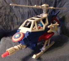 Secret Wars Captain Ameri-Copter! (Secret Wars) Custom Vehicle