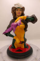 Rogue - Dynamic Forces Bust Customized with Gambit's Power (X-Men) Custom Statue / Bust