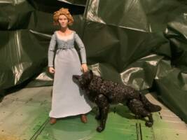 Isabeau (Ladyhawke) and wolf (Fantasy) Custom Action Figure