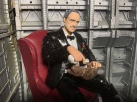 The Godfather (il Padrino) Don Vito Corleone (Movie Masters) Custom Action Figure