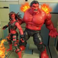 Red She-Hulk (Betty Ross) (Marvel Legends) Custom Action Figure