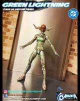 Green Lightning (Flash) Custom Action Figure
