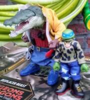 Urbanized stylings Leatherhead & Leo (Teenage Mutant Ninja Turtles) Custom Action Figure