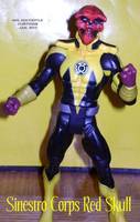 Sinestro Corps Red Skull (Sinestro Corps) Custom Action Figure