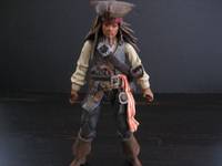 Piratres IV: Jack Sparrow (Pirates of the Carribean) Custom Action Figure