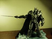 Lich King,with Alt.Head (World of Warcraft) Custom Action Figure