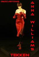 Anna Williams (Tekken) Custom Action Figure