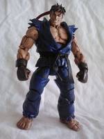 NECA Street Fighter Evil Ryu V3 (Street Fighter) Custom Action Figure