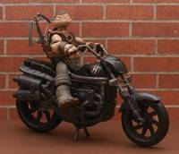 TMNT Daryl Dixon with Motorcycle (Teenage Mutant Ninja Turtles) Custom Action Figure