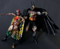 Zombie Batman and Robin (Batman & Robin) Custom Action Figure