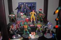 TMNT Classic Collection* X-MAS*LIGHT_UP* Building PLAYSET (Teenage Mutant Ninja Turtles) Custom Diorama / Playset