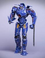 GIPSY DANGER Project: Plasma USA (Pacific Rim) Custom Action Figure