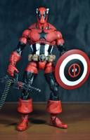 Captain Ameri-Pool (DEADPOOL S ASSEMBLE) (Marvel Legends) Custom Action Figure