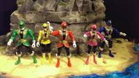 Gokai Cove (Power Rangers) Custom Diorama / Playset