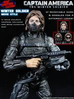 The Winter Soldier, Movie Accurate (Marvel Legends) Custom Action Figure
