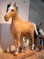Thunderbolt - Johnny West's Horse (Western) Custom Action Figure