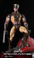 Wolverine (Brown Costume) (Marvel Legends) Custom Action Figure