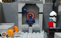 Lego's Captain America Training Room (Lego) Custom Diorama / Playset