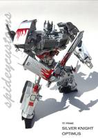 Silver Knight Prime (Transformers - Prime) Custom Action Figure