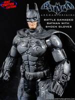 Batman Arkham Origins (Battle Damaged W/ Shock Gloves) (DC Universe) Custom Action Figure