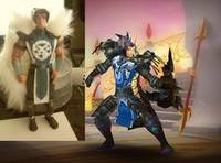 World of Warcraft Blood Elf Hunter Kouga (World of Warcraft) Custom Action Figure