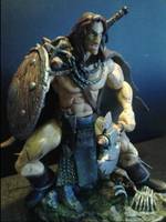 Saris the Barbarian/Fighter (Original) Custom Action Figure