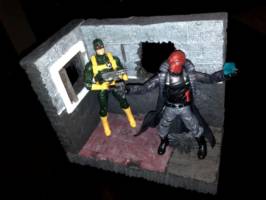 Abandoned Factory Mini Diorama (Marvel Legends) Custom Diorama / Playset