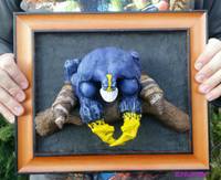 the Maxx wall art (Maxx) Custom Statue / Bust