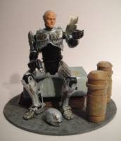 Robocop unmasked (Robocop) Custom Diorama / Playset