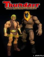 Thundarr and Ookla (Masters of the Universe) Custom Action Figure