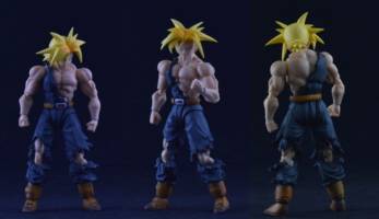 Battle Damaged Trunks (Dragonball Z) Custom Action Figure