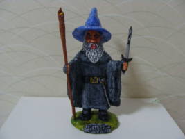Grey Wizard no.3 (Figurine) (Lord of the Rings) Custom Miniature / Figurine