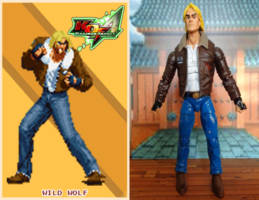 WildWolf (King of Fighters) Custom Action Figure