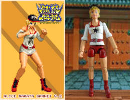 Alice Garnet Nakata V.2 (Fatal Fury) Custom Action Figure