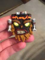 Uka Uka (Crash Bandicoot) Custom Miniature / Figurine
